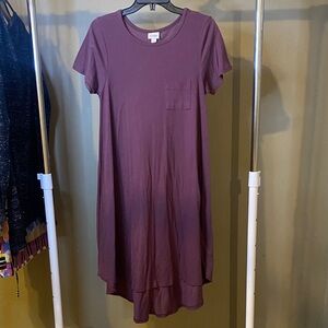 LuLaRoe Purple Mini Dress